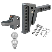 CURT Rebellion XD ShockDrop Ball Mount (70mm Tow Ball Compatible Kit)