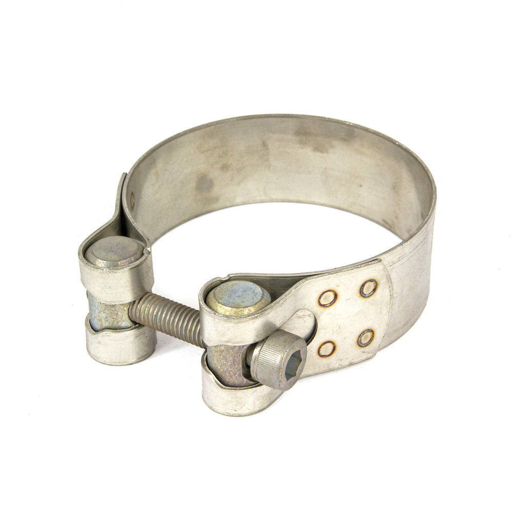 PipeFit Clamp - 35mm wide - 89mm to 95mm - 409 Stainless