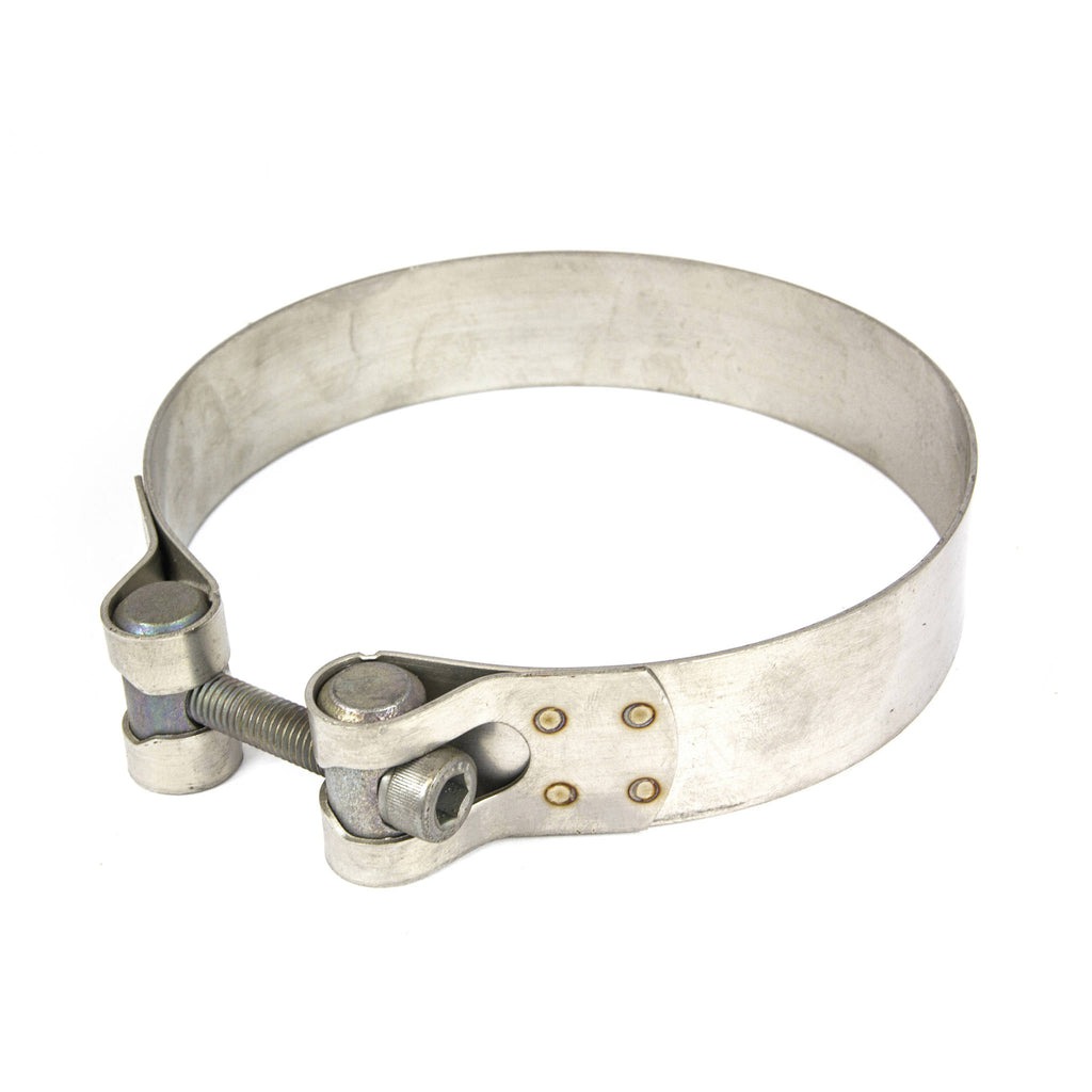 PipeFit Clamp - 35mm wide - 152mm to 158mm - 409 Stainless