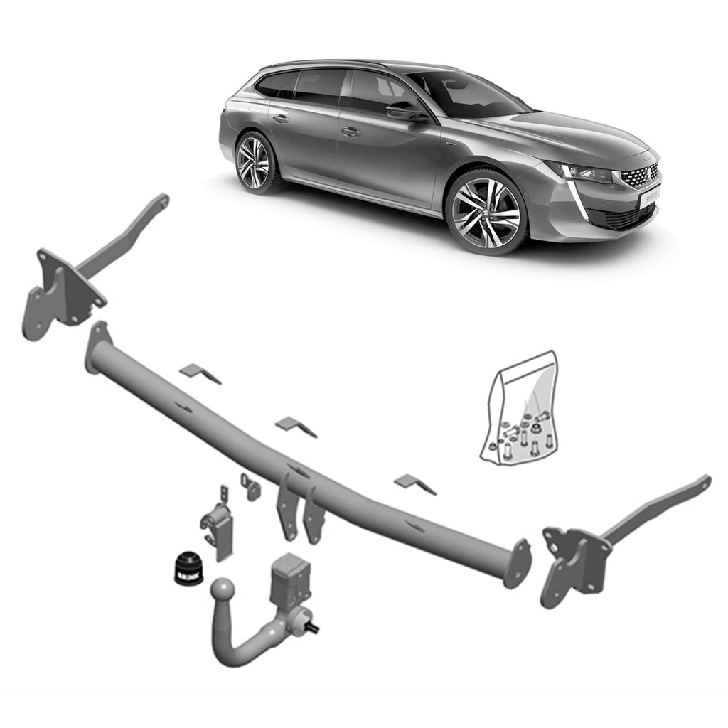Brink Towbar for Peugeot 508 Sw (09/2018 - on)