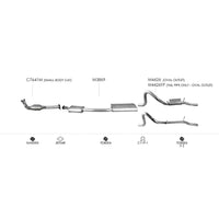 Unbranded Exhaust System for Ford Falcon (09/1998 - 09/2002)