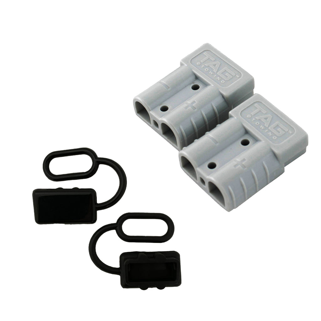 TAG Heavy Duty Connector Set With Covers (PACK OF 2 SETS)