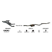 Redback Exhaust System for Holden Commodore (04/1995 - 08/1997), Calais (04/1995 - 1997)